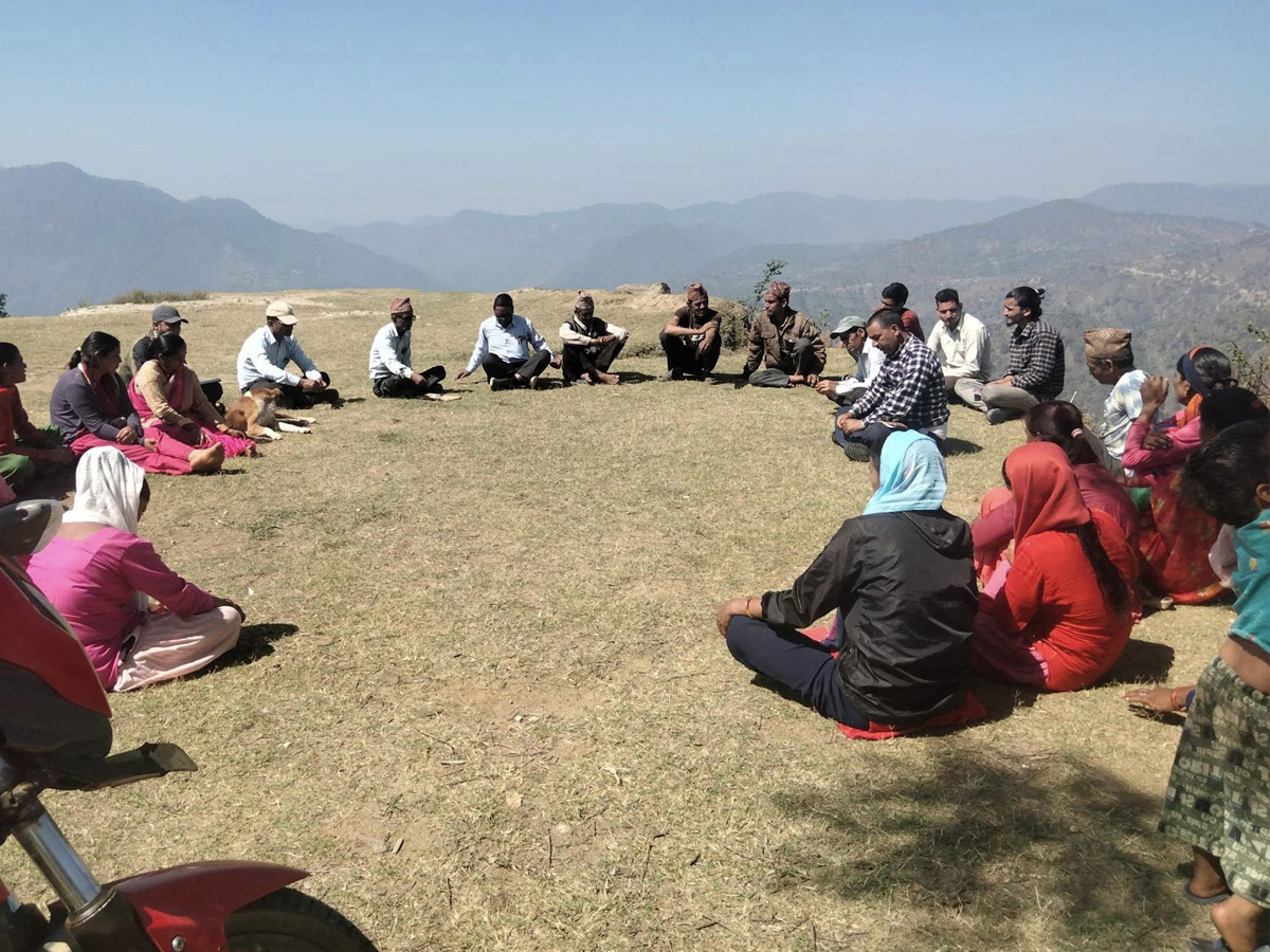 मेलौली–९ का विद्यालयमा अंग्रेजी माध्यममा पठनपाठन 